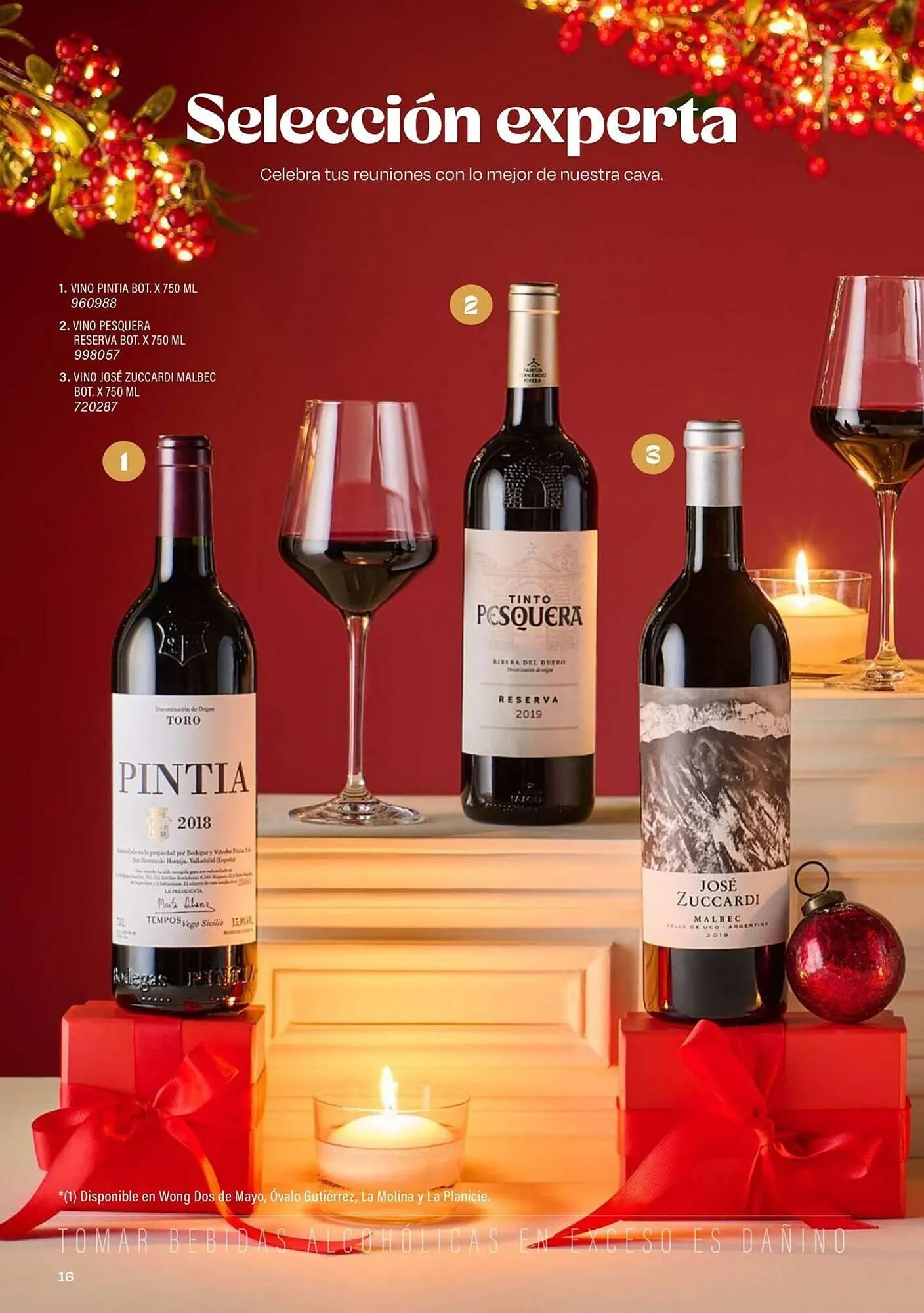 Catalogo de Catálogo Wong 18 de noviembre al 25 de diciembre 2024 - Pag 16