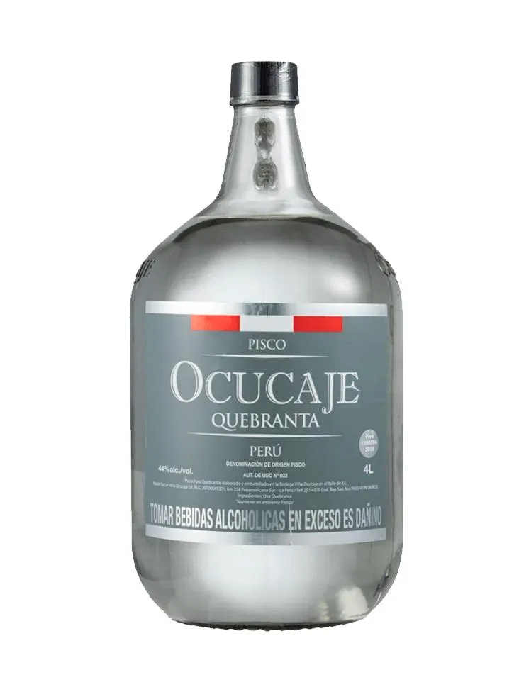 PISCO OCUCAJE QUEBRANTA 4 LT