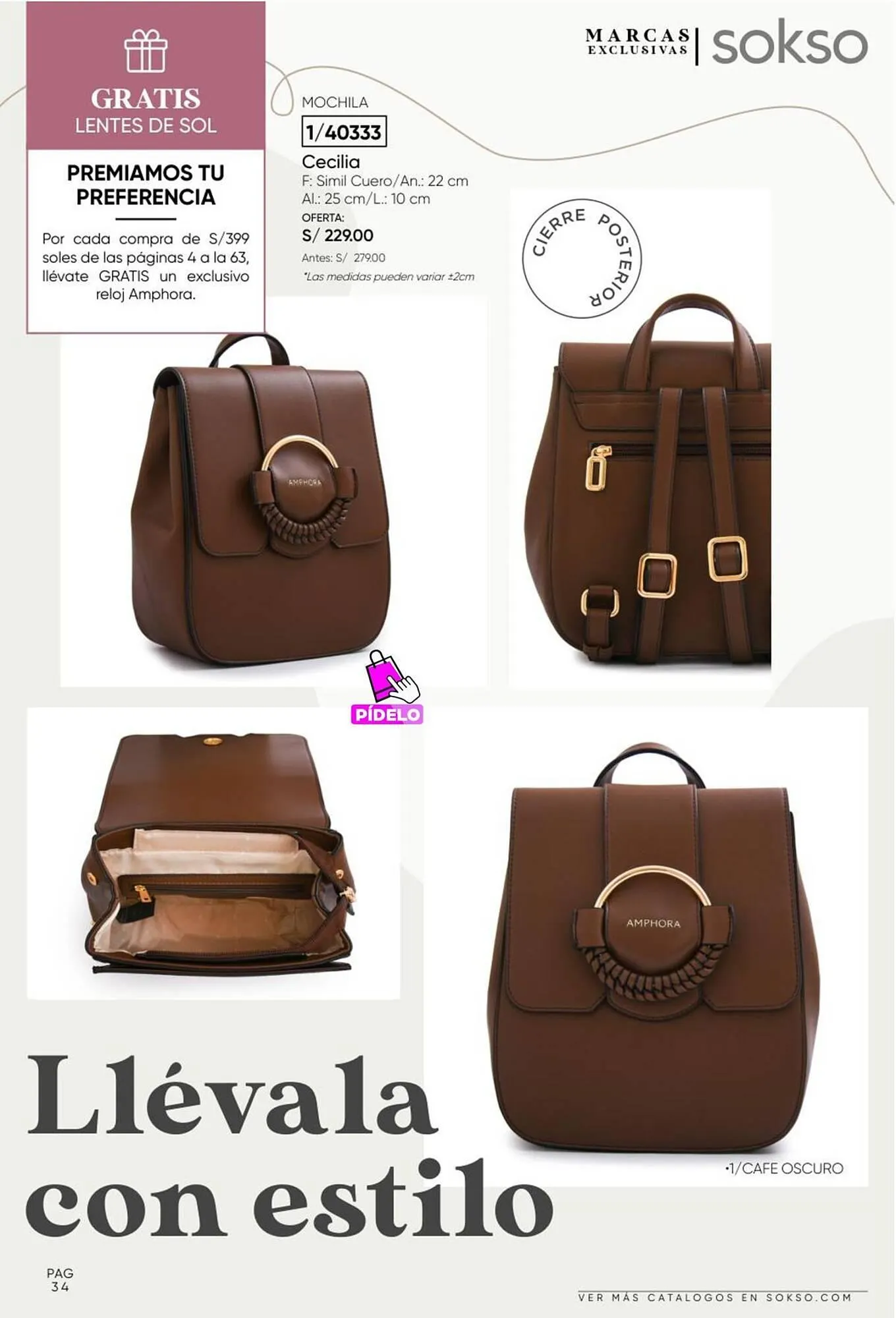 Catalogo de Catálogo Sokso 24 de abril al 18 de mayo 2025 - Pag 34