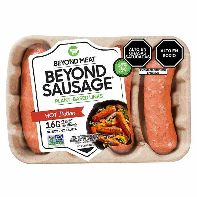 Chorizo Italiano Vegetariano BEYOND MEAT Bandeja 400g