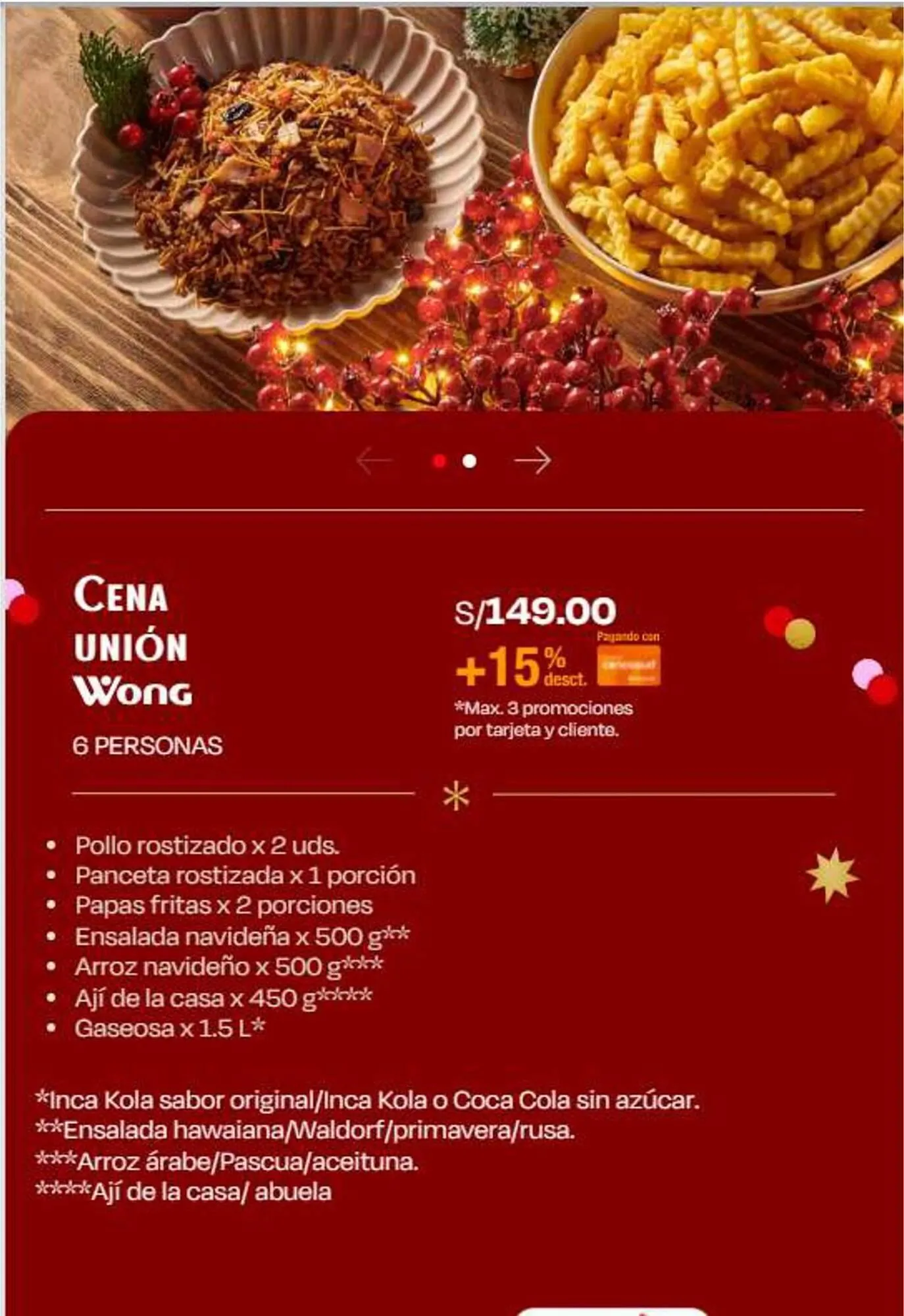 Catalogo de Catálogo Wong 6 de diciembre al 31 de diciembre 2023 - Pag 4