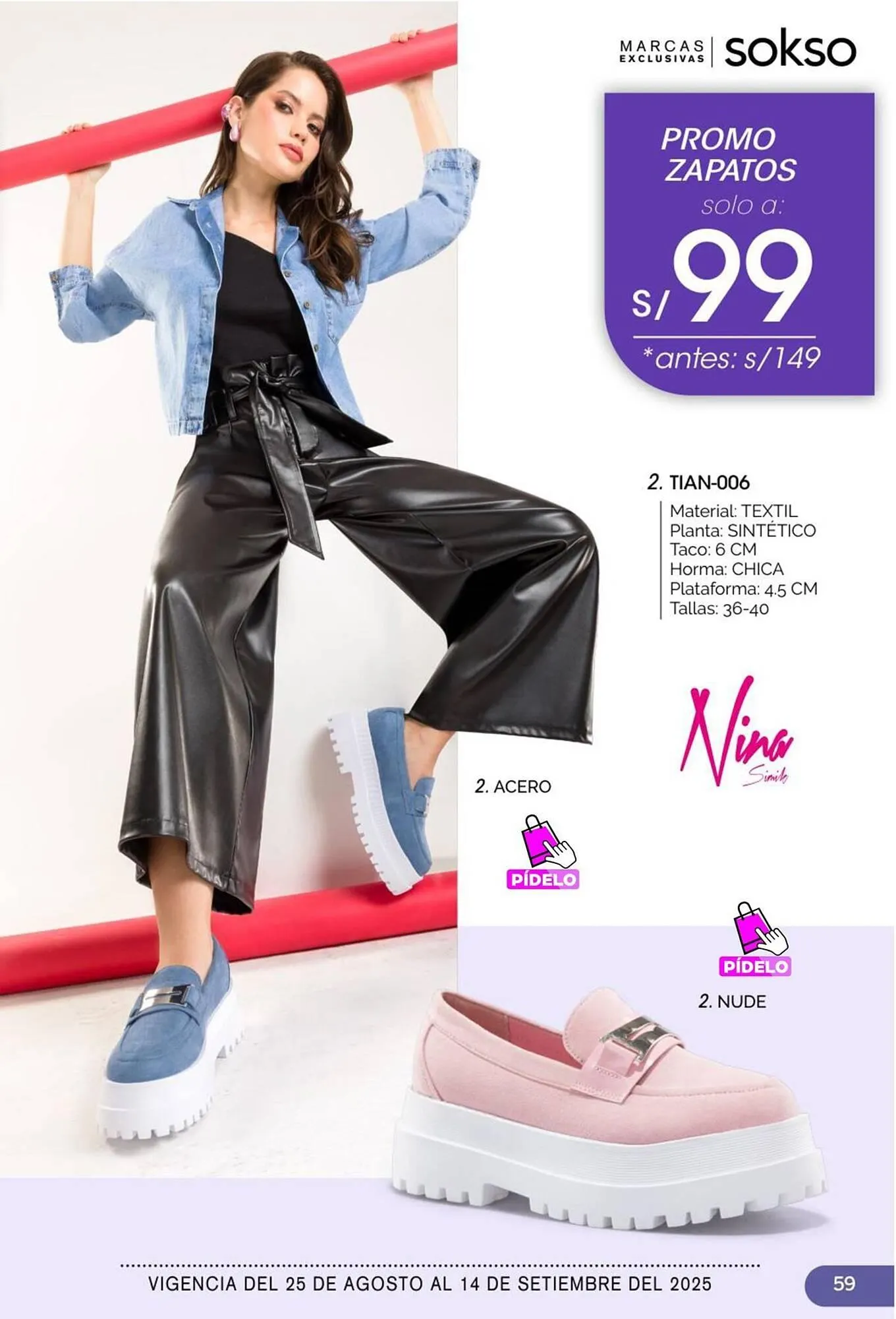 Catalogo de Catálogo Sokso 25 de agosto al 14 de setiembre 2025 - Pag 59