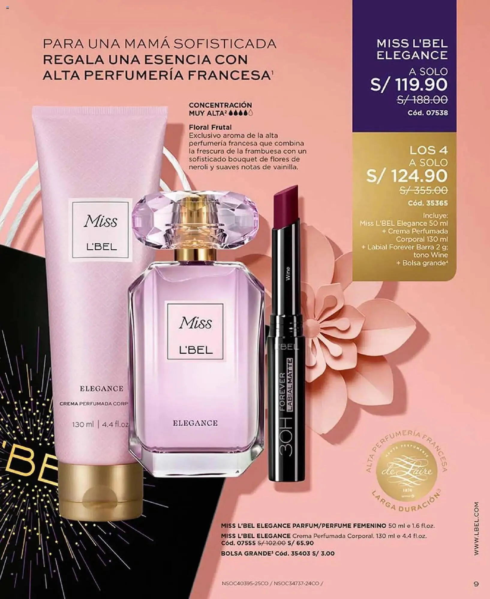 Catalogo de Catálogo L'Bel 19 de marzo al 31 de mayo 2026 - Pag 9