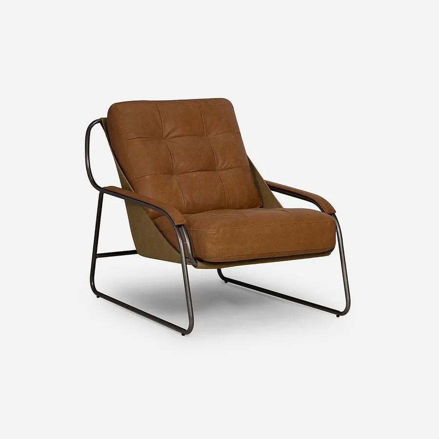 Poltrona Montok Cuero