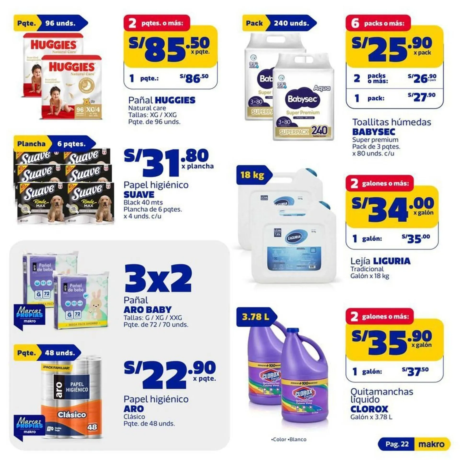 Catalogo de Catálogo Makro 9 de abril al 22 de abril 2026 - Pag 22