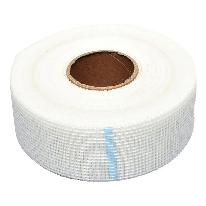 CINTA ADHESIVA DE FIBRA DE VIDRIO PARA DRYWALL 5CMX90M