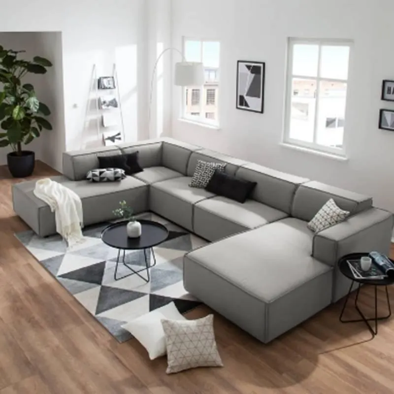 Decohome Seccional Juan gris