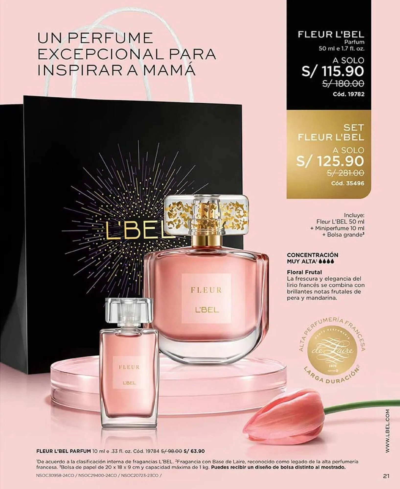 Catalogo de Catálogo L'Bel 15 de abril al 15 de mayo 2025 - Pag 21