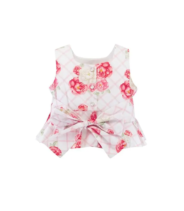 Blusa Estampada con Lazo | Colección Fancy Flowers