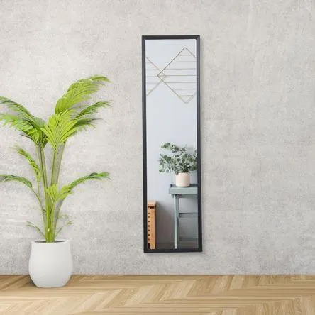 Espejo Básico 33.5x123.5cm Negro Orange