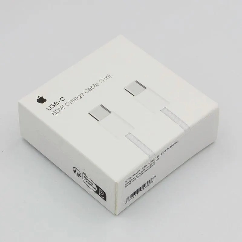 Cable de carga USB-C 1M 60w Original para iPhone 15 + Regalos