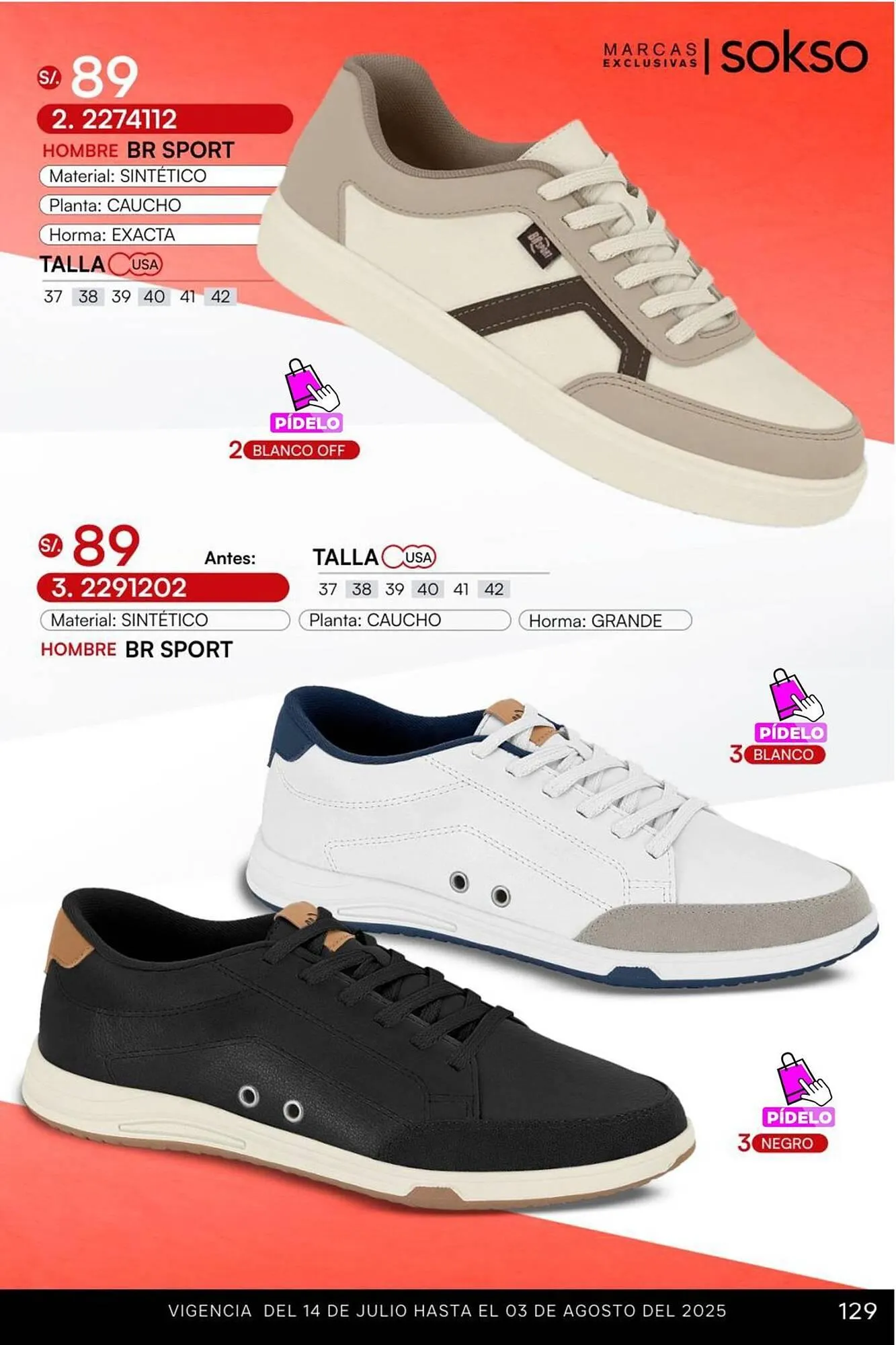Catalogo de Catálogo Sokso 14 de julio al 3 de agosto 2025 - Pag 129