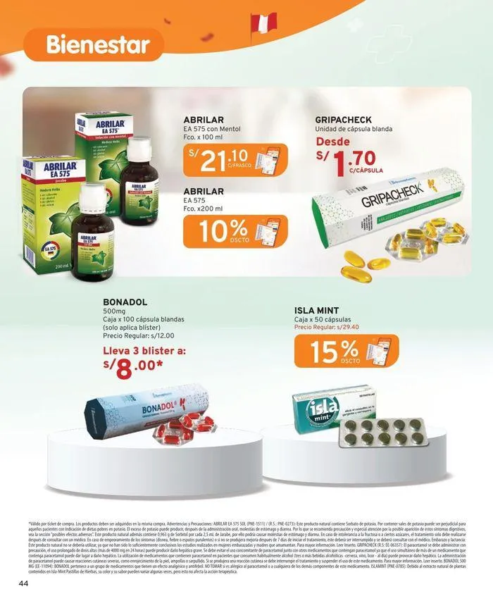 Catalogo de Los descuentos sí se sienten 9 de julio al 31 de julio 2024 - Pag 44