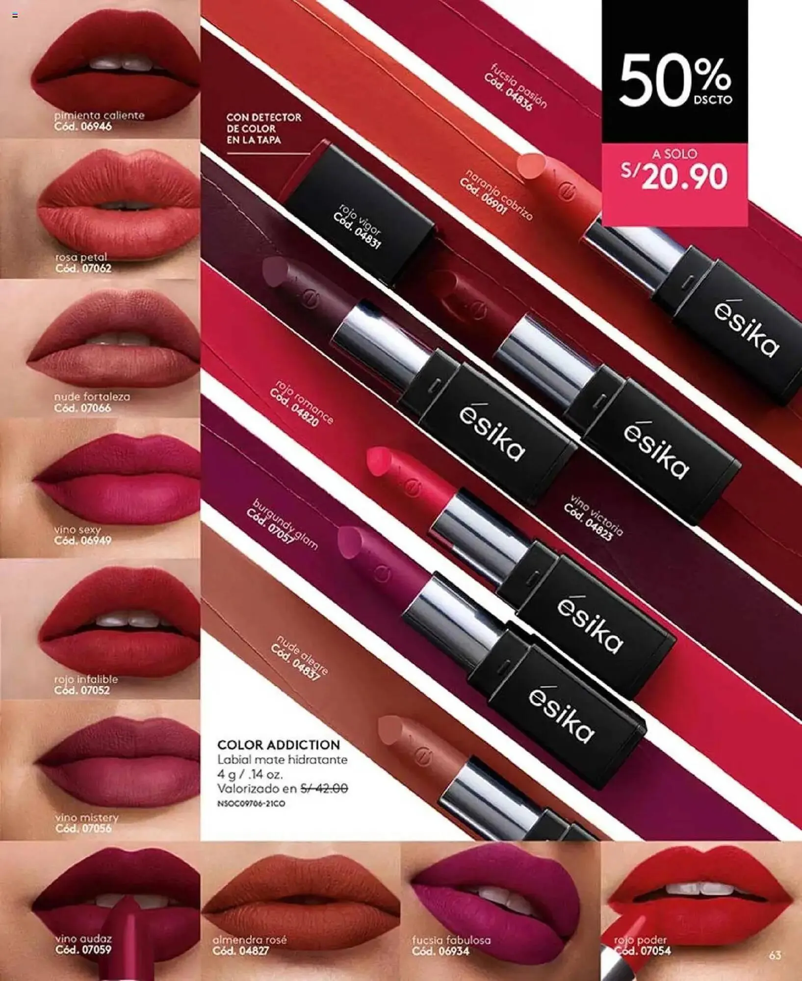 Catalogo de Catálogo Ésika 3 de marzo al 31 de marzo 2025 - Pag 63