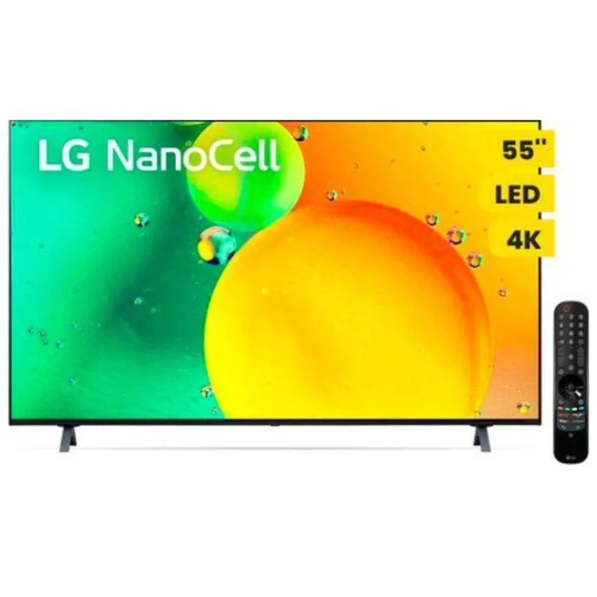 Televisor Lg Led 55'' Nanocell 4K Smart Thinq Ai 55Nano75Sqa (2022)