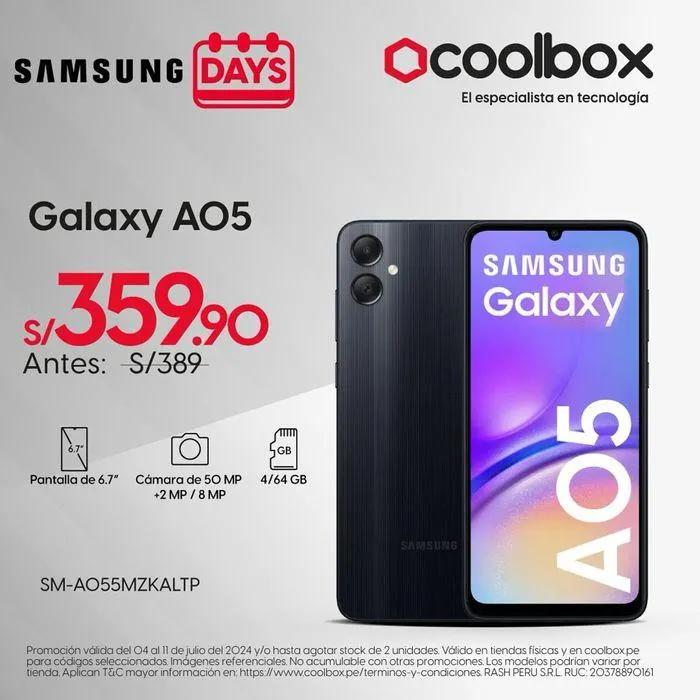 Catalogo de Samsung Days 9 de julio al 11 de julio 2024 - Pag 7