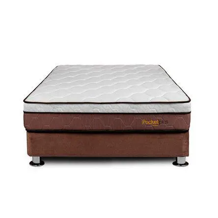 Cama Americana Pocket Plus 1.5 plazas