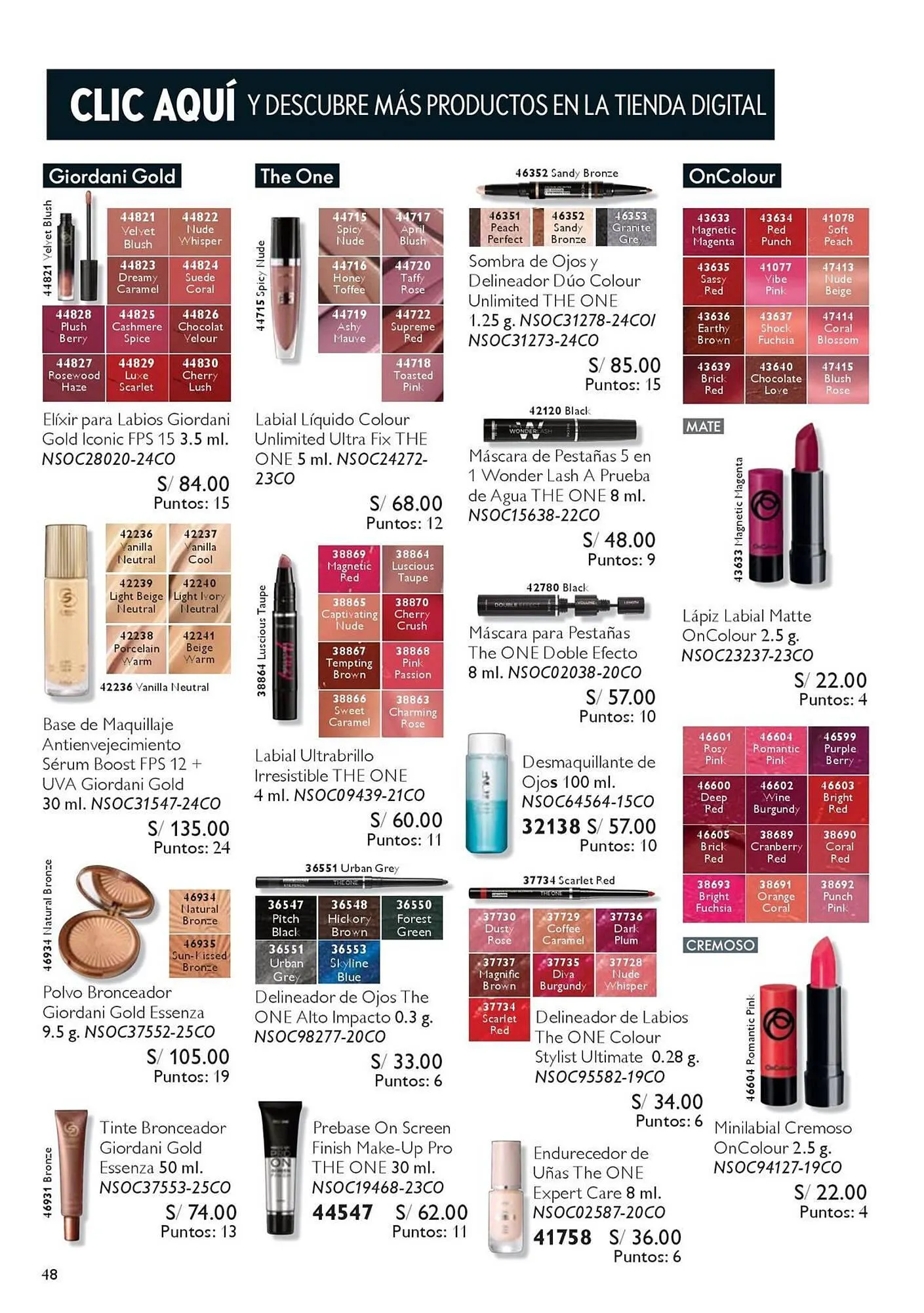 Catalogo de Catálogo Oriflame 13 de setiembre al 3 de octubre 2025 - Pag 48