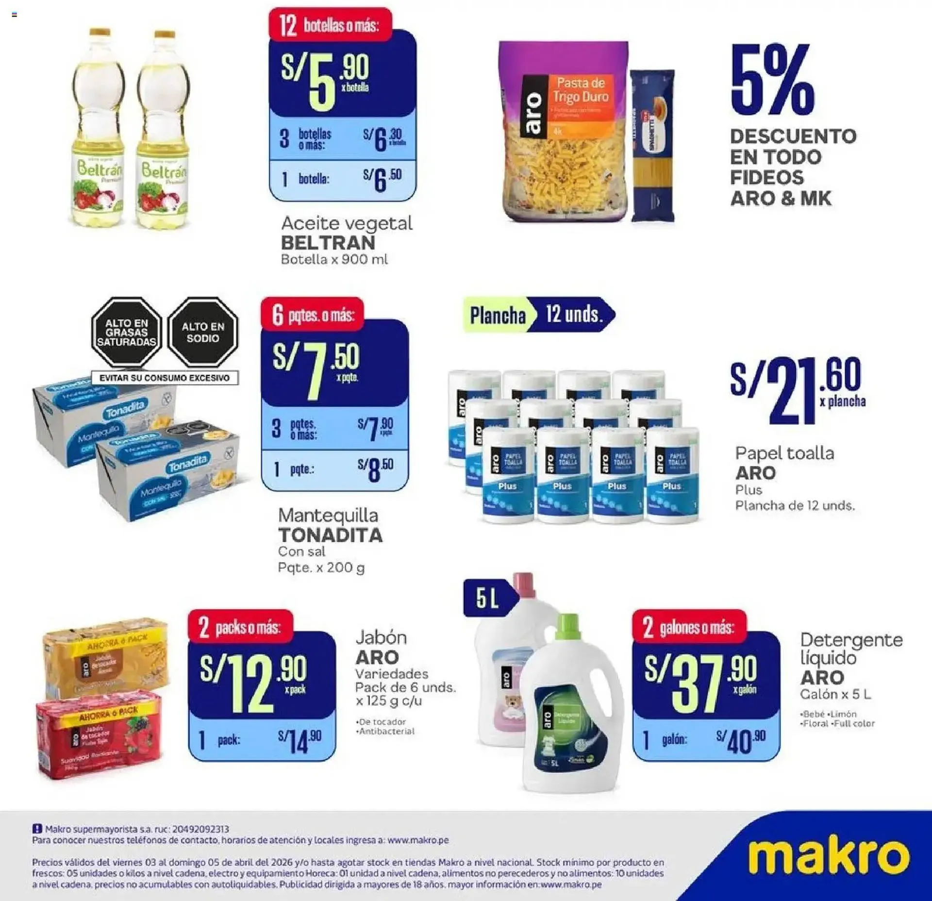 Catalogo de Catálogo Makro 3 de abril al 5 de abril 2026 - Pag 2