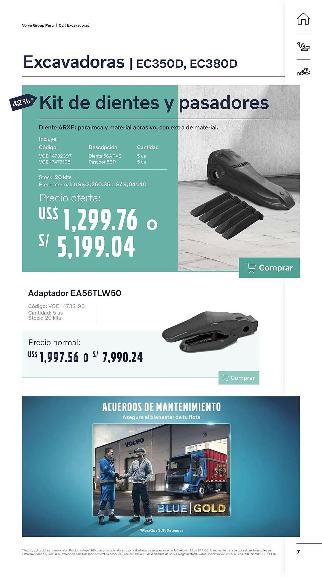 Catalogo de Catálogo Volvo 29 de octubre al 31 de diciembre 2024 - Pag 7