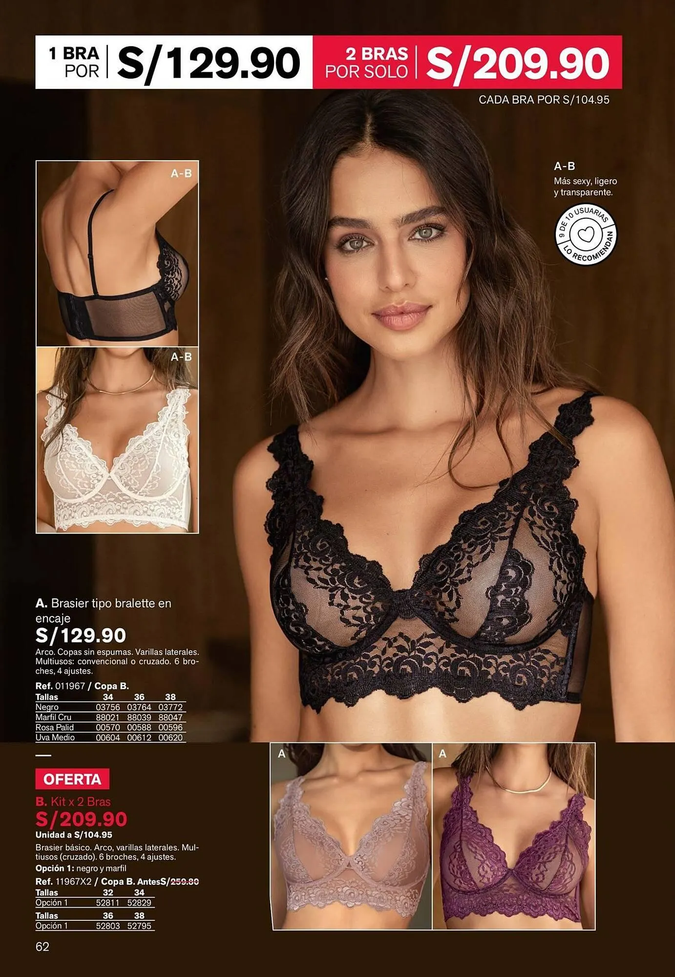 Catalogo de Catálogo Leonisa 14 de mayo al 31 de mayo 2025 - Pag 62