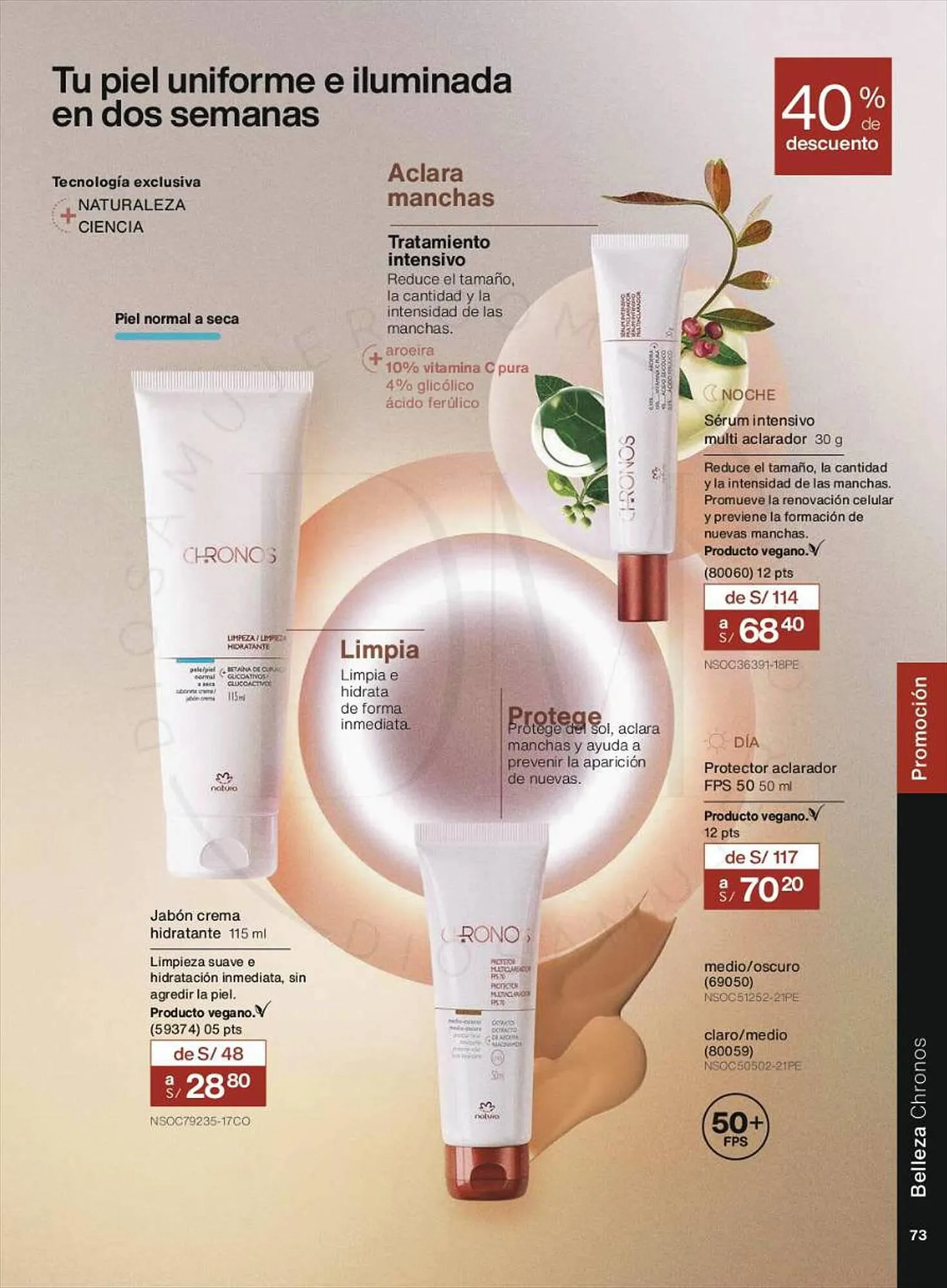 Catalogo de Catálogo Natura 5 de setiembre al 14 de setiembre 2023 - Pag 73