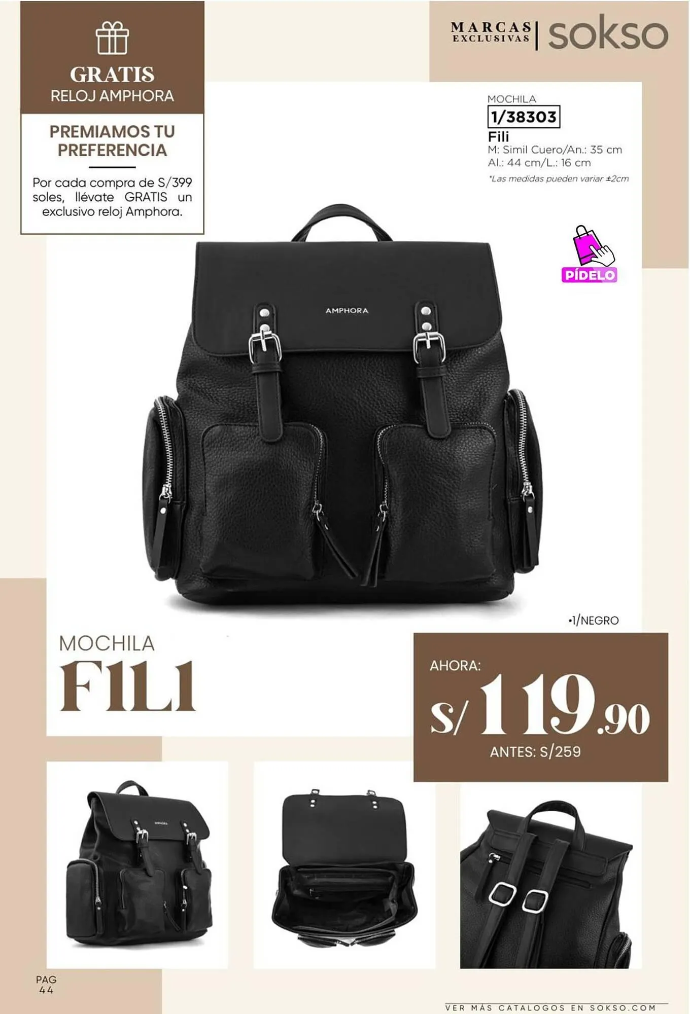 Catalogo de Catálogo Sokso 15 de mayo al 25 de mayo 2025 - Pag 44