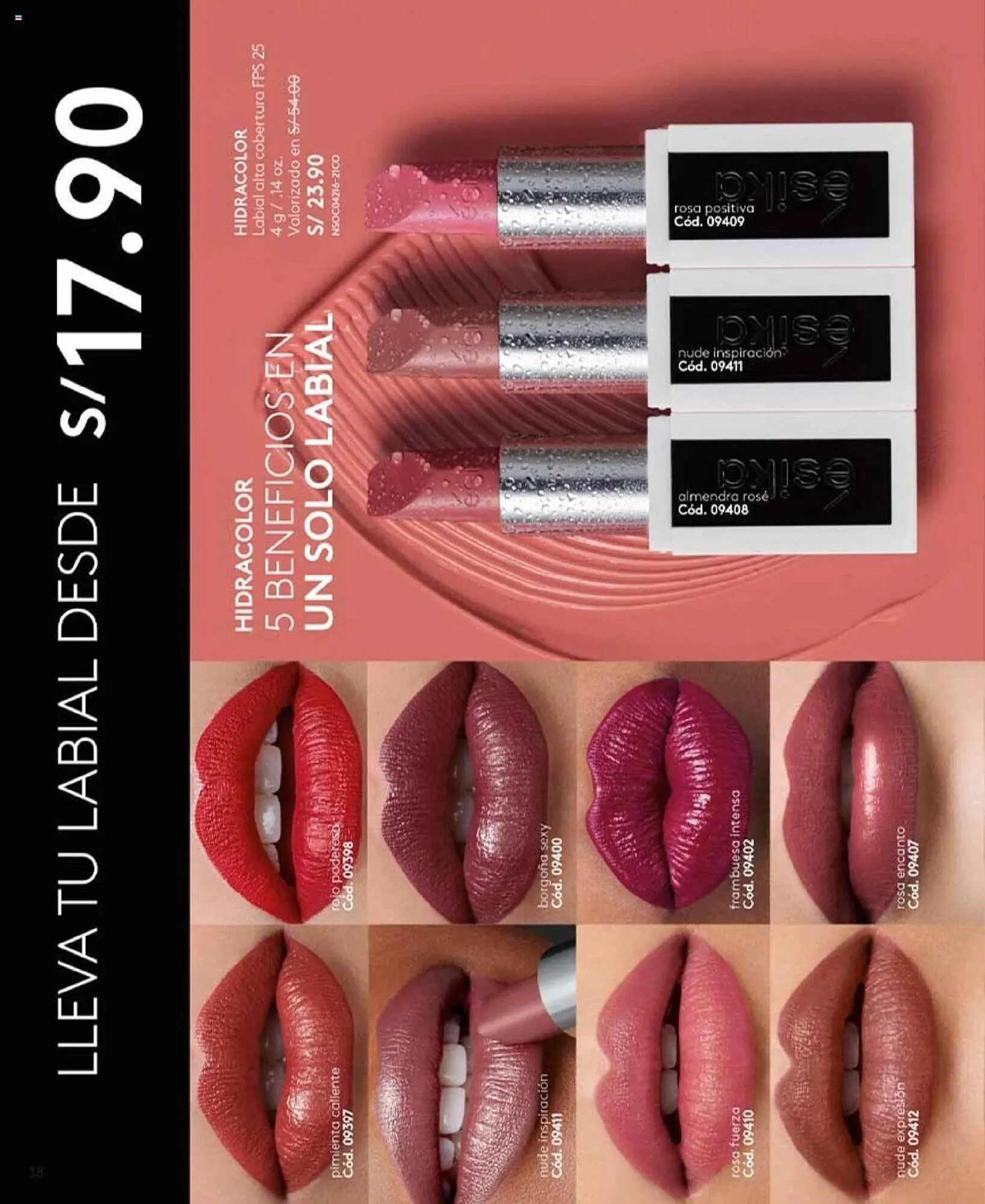 Catalogo de Catálogo Ésika 1 de octubre al 31 de octubre 2024 - Pag 38