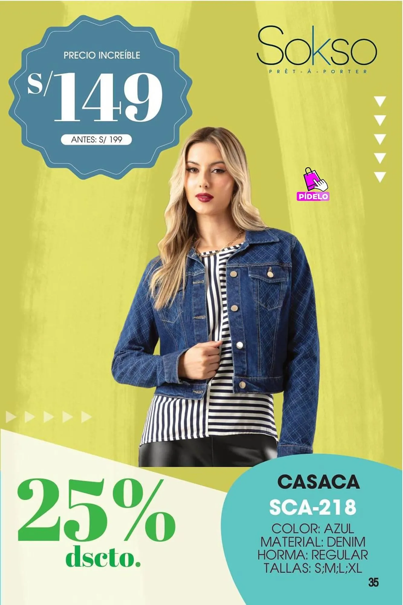 Catalogo de Catálogo Sokso 19 de marzo al 31 de marzo 2026 - Pag 35