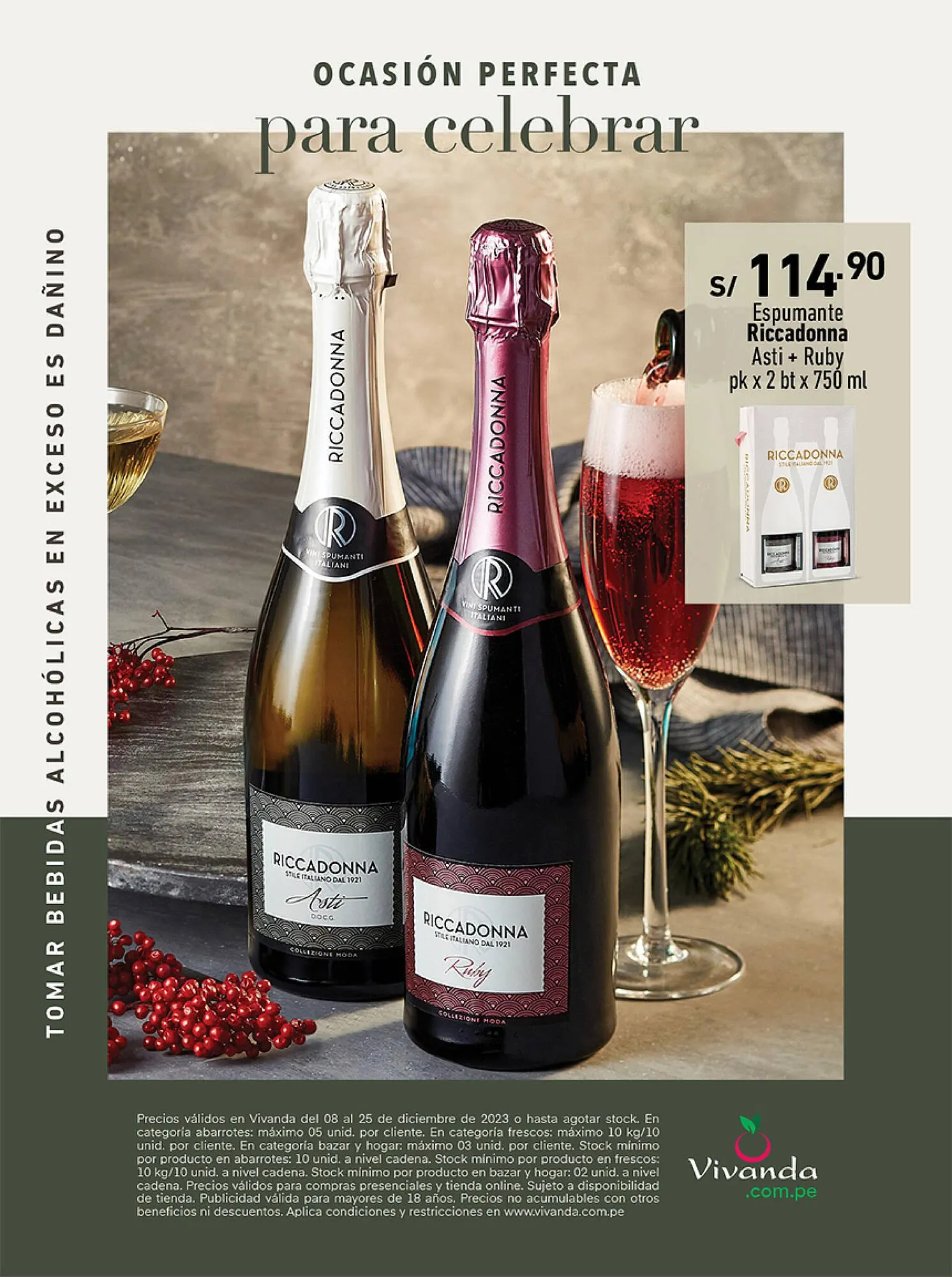 Catalogo de Catálogo Vivanda 8 de diciembre al 11 de diciembre 2023 - Pag 38