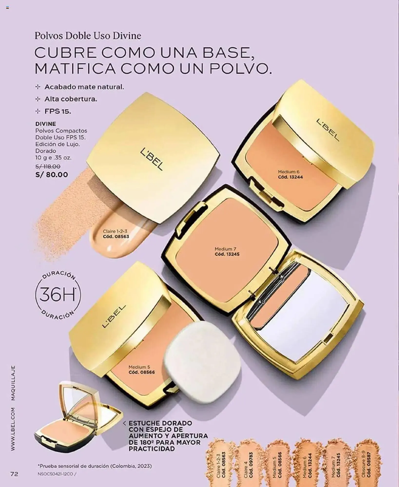 Catalogo de Catálogo L'Bel 3 de febrero al 19 de febrero 2025 - Pag 72