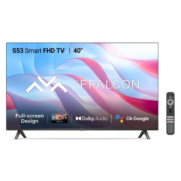 TV iFFALCON 40" LED FHD Android TV 40S53 by TCL