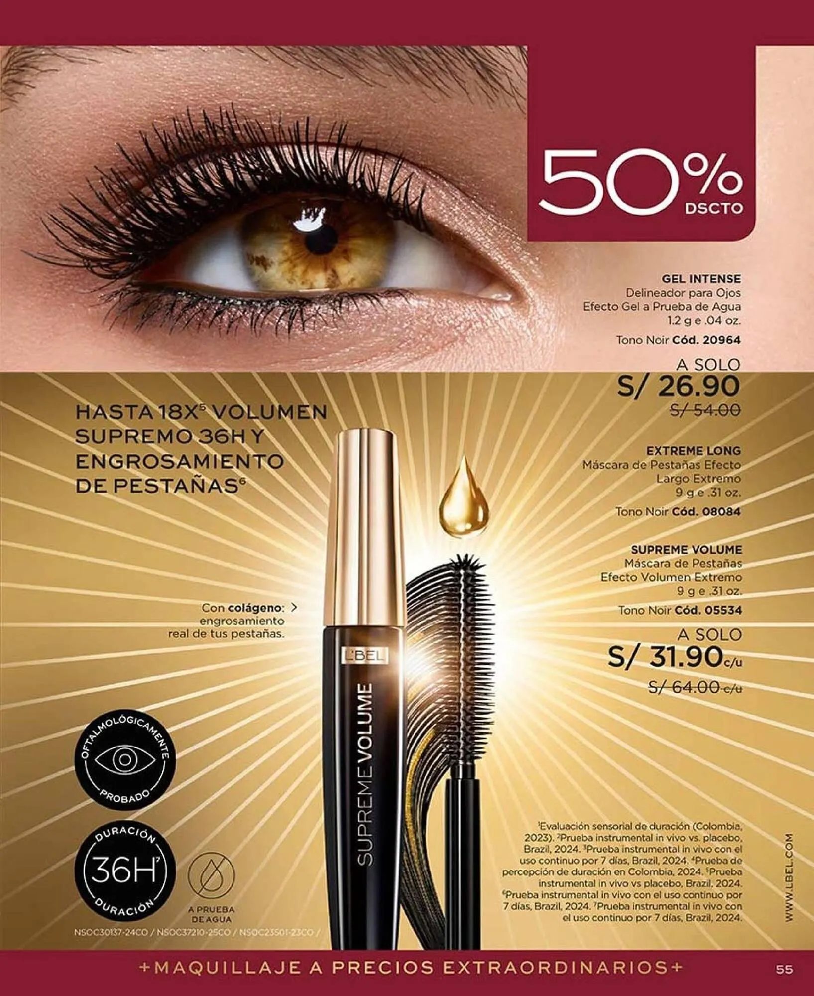 Catalogo de Catálogo L'Bel 17 de setiembre al 31 de octubre 2025 - Pag 55