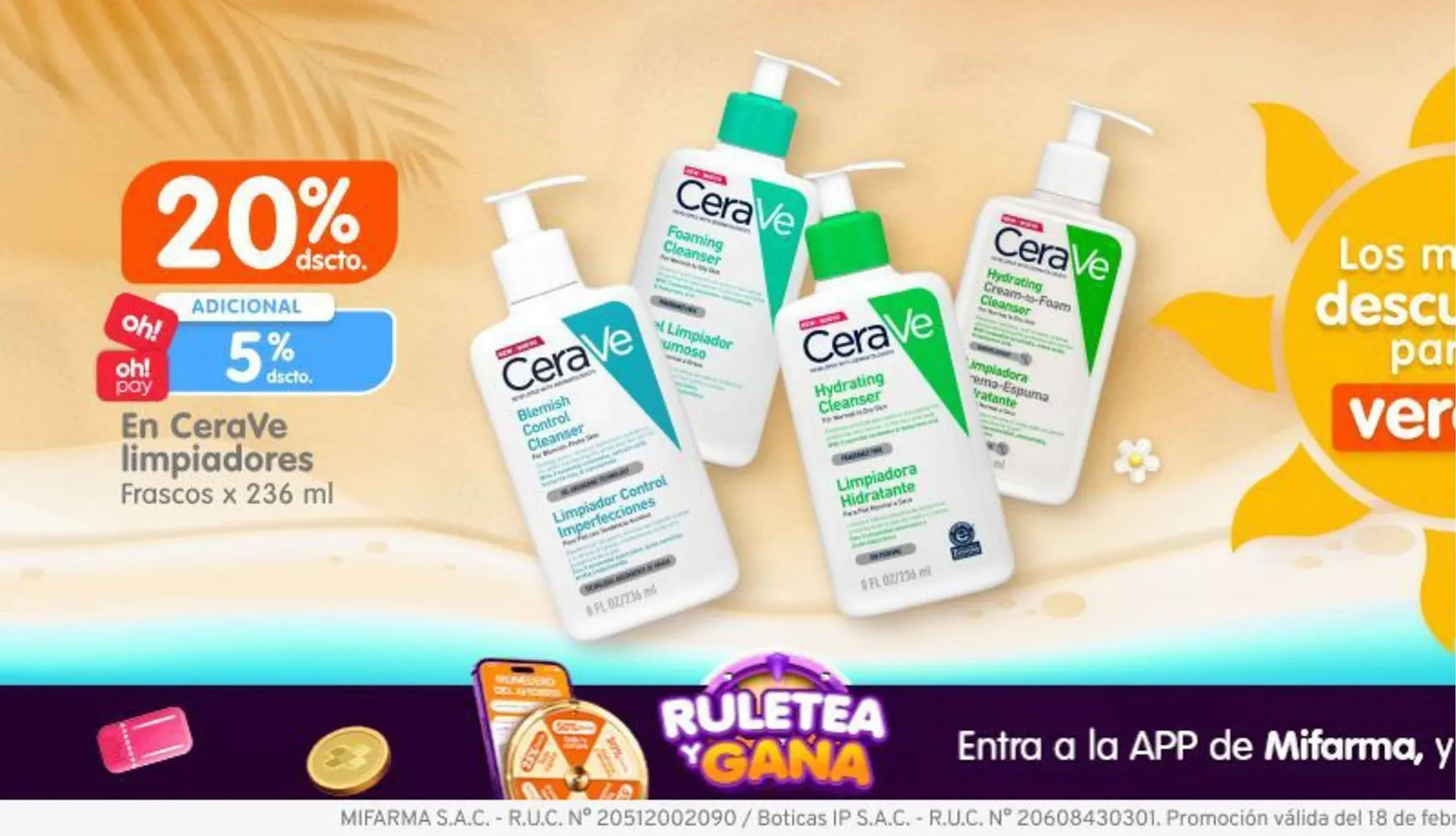 Catalogo de Catálogo Mifarma 19 de febrero al 28 de febrero 2025 - Pag 1