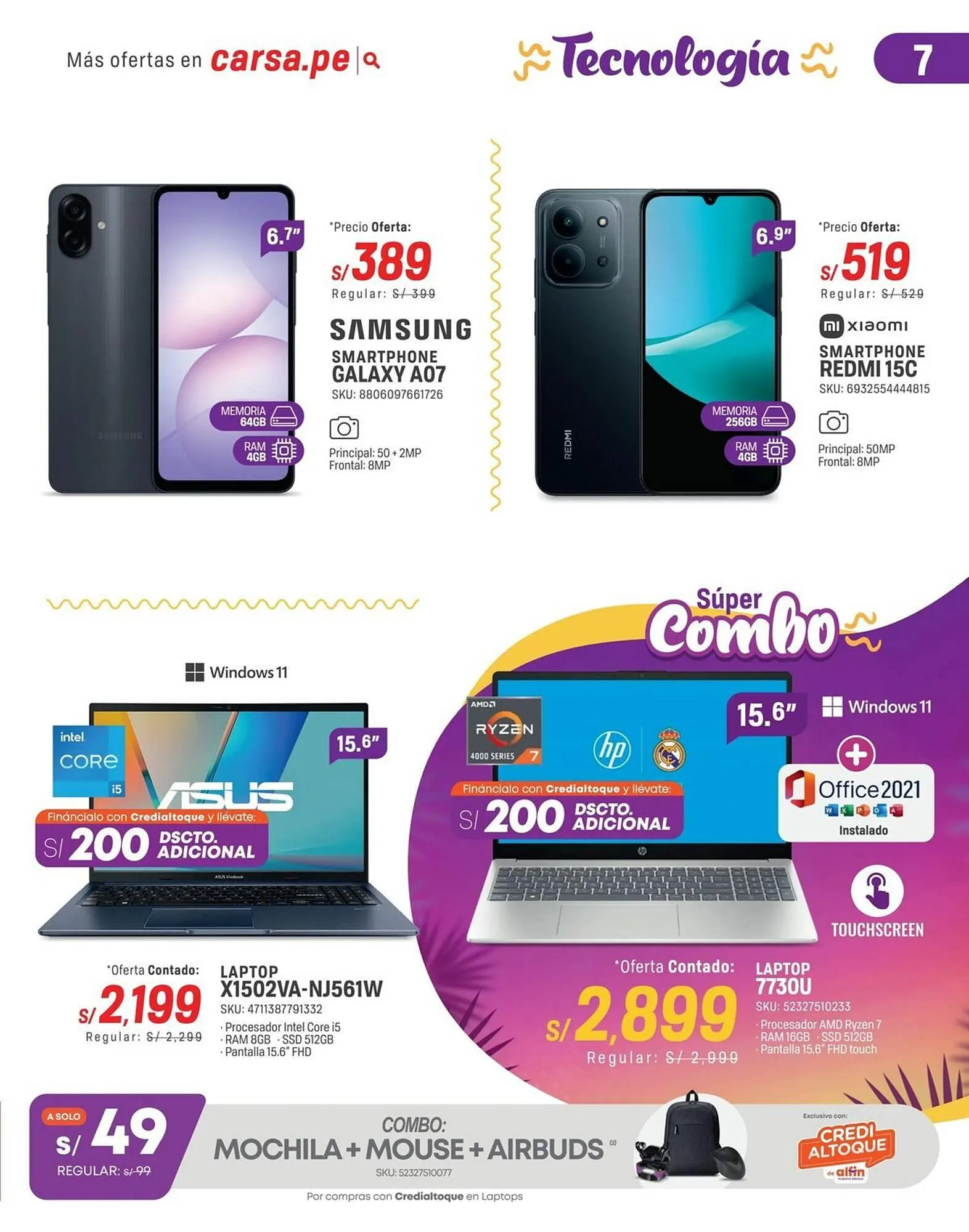 Catalogo de Catálogo Carsa 15 de enero al 22 de enero 2026 - Pag 7