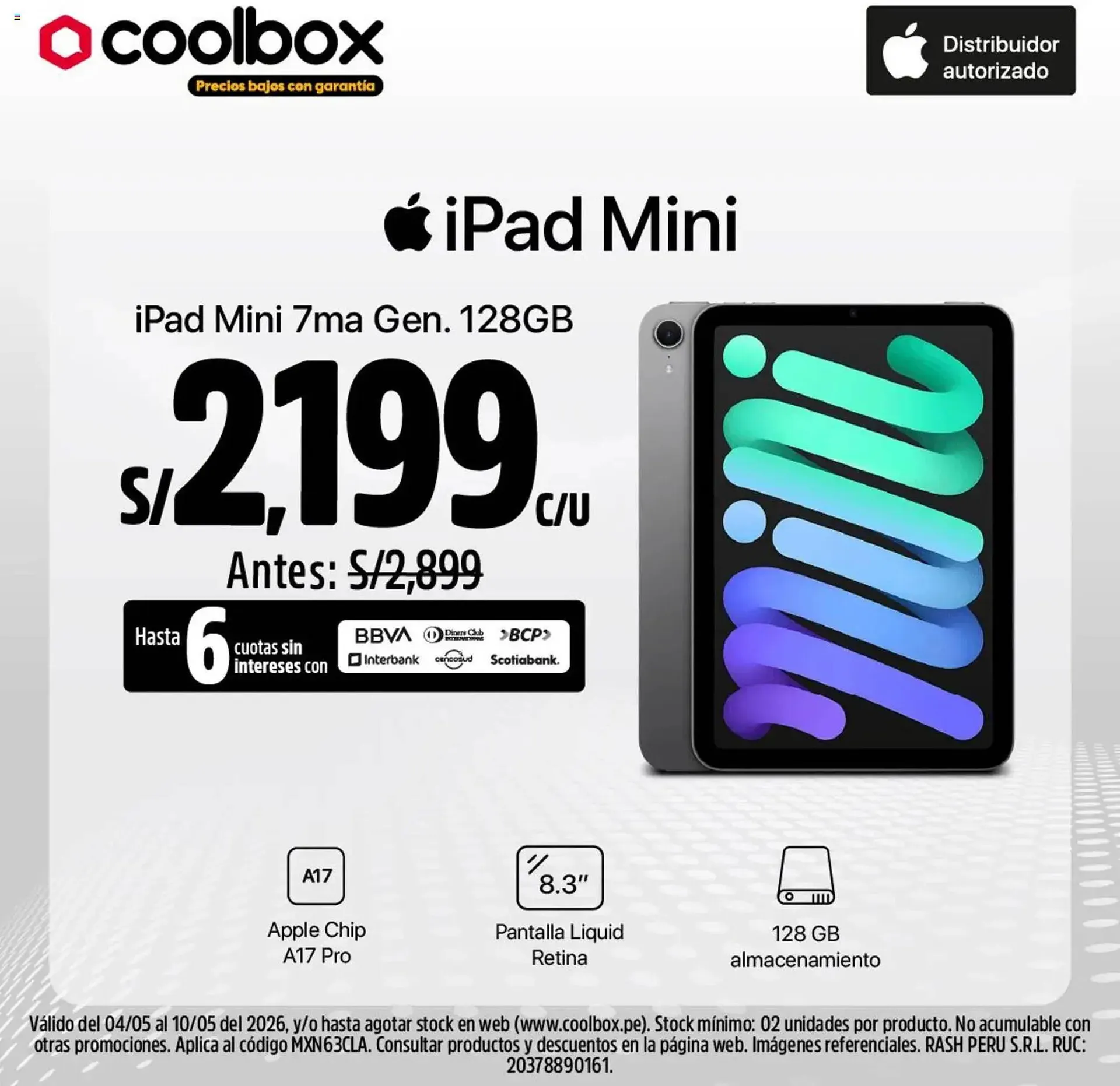 Catalogo de Catálogo Coolbox 4 de mayo al 10 de mayo 2026 - Pag 6