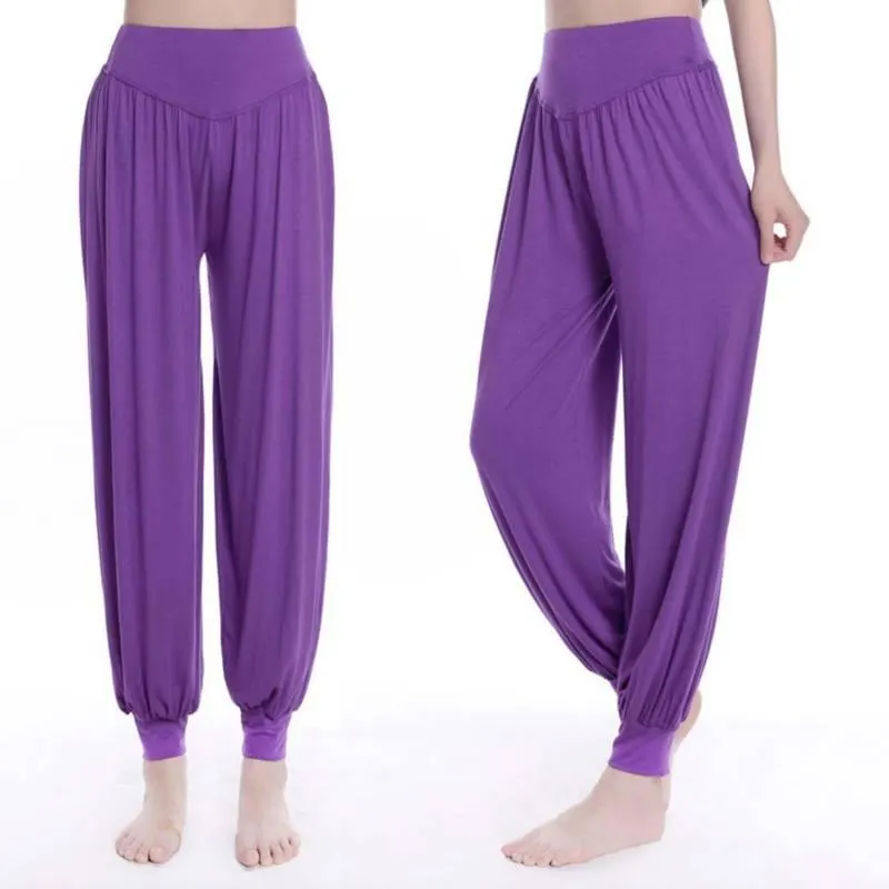 Pants Mujer Yoga Modal Pans Deportivo Baile Pilates Suelt