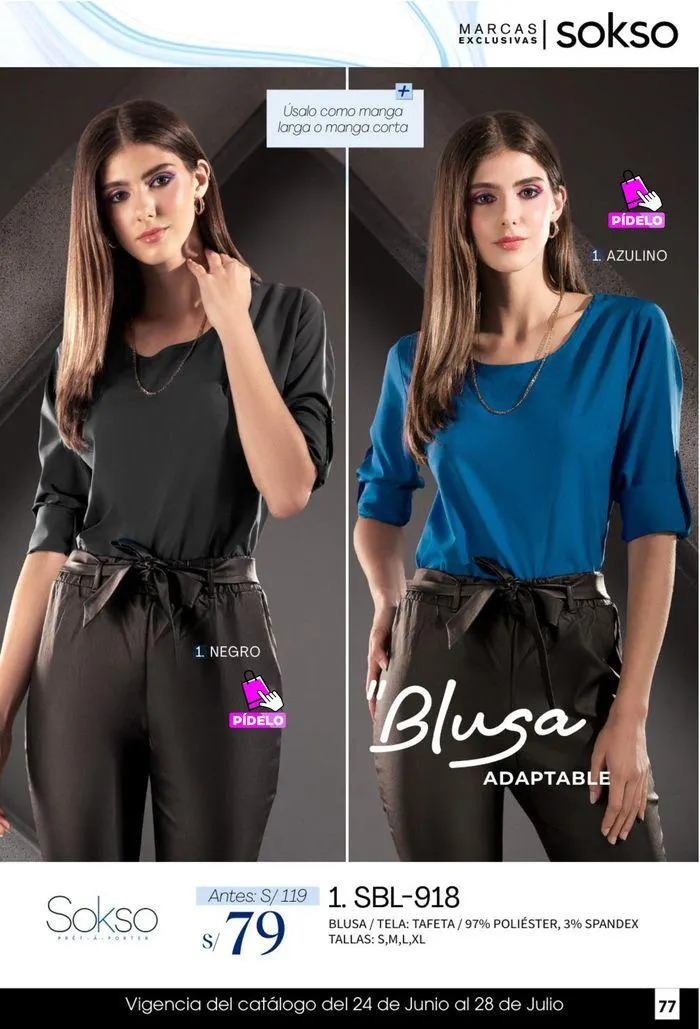 Catalogo de SOKSO TEXTIL & ACCESORIOS  24 de junio al 28 de julio 2024 - Pag 77