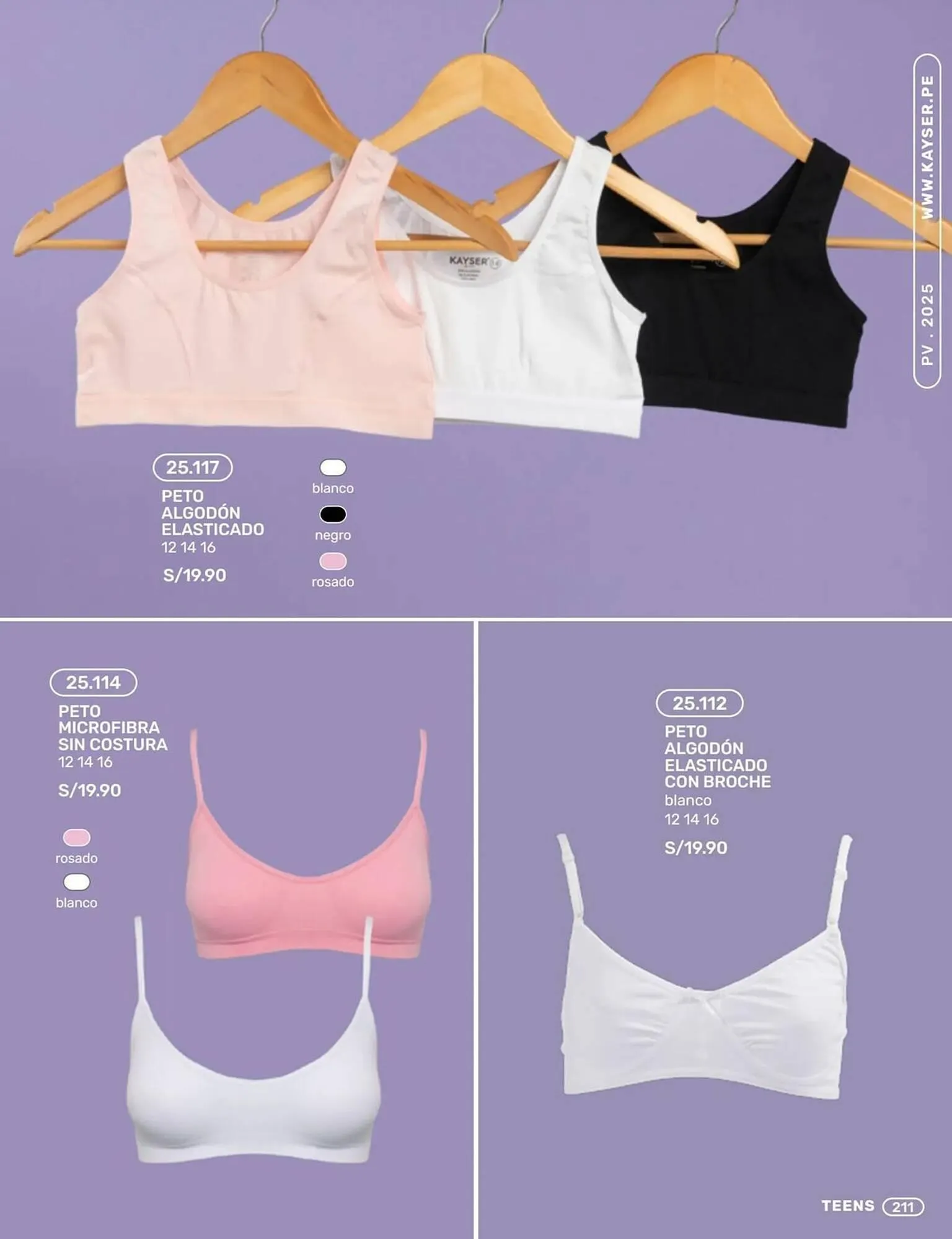 Catalogo de Catálogo Kayser 21 de octubre al 31 de marzo 2025 - Pag 211