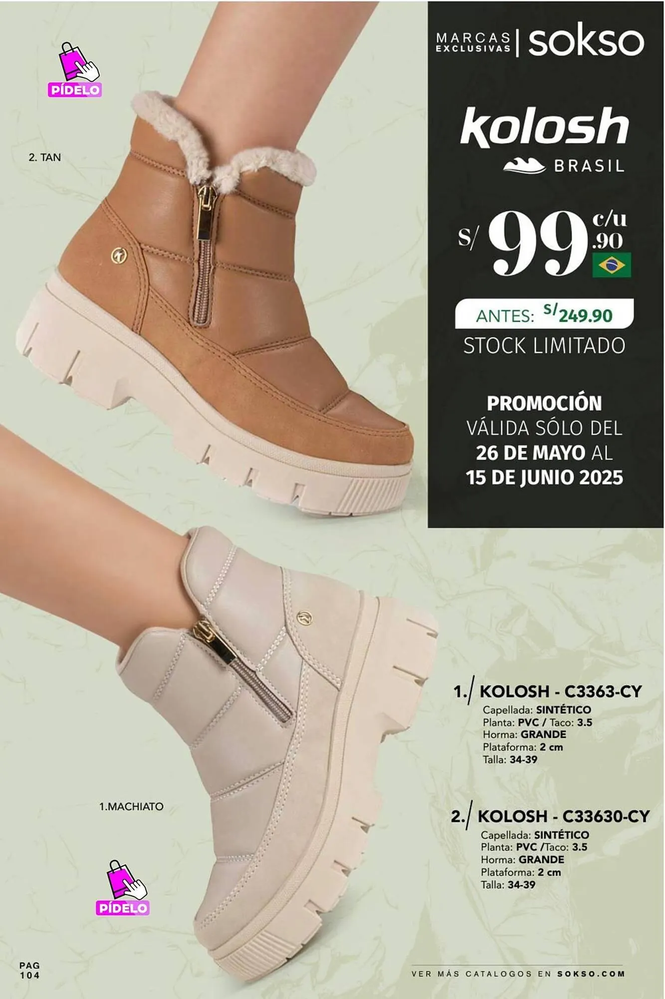 Catalogo de Catálogo Sokso 23 de mayo al 15 de junio 2025 - Pag 104