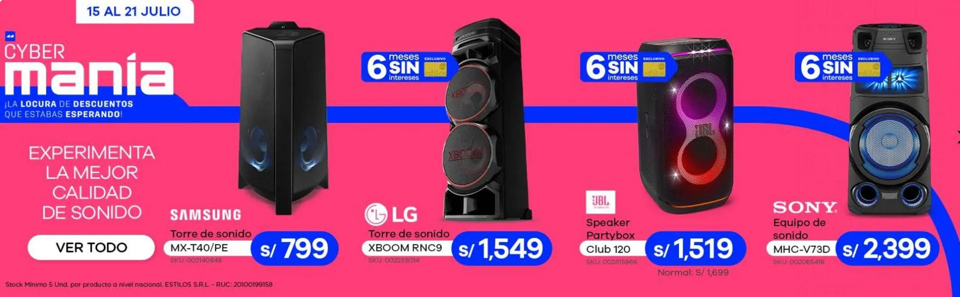 Catalogo de Cyber Manía  17 de julio al 21 de julio 2024 - Pag 11