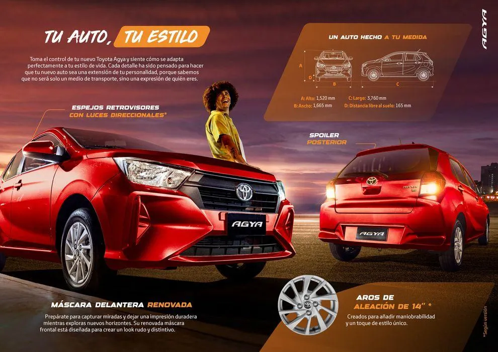 Catalogo de Nuevo Toyota Agya 25 de octubre al 25 de octubre 2024 - Pag 2