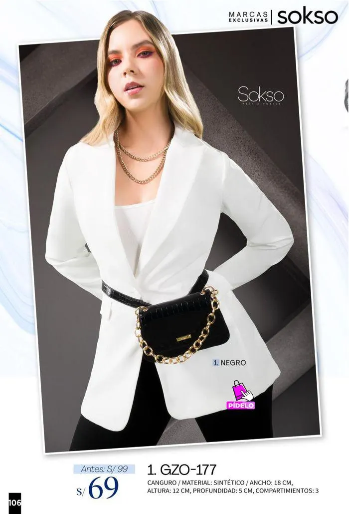 Catalogo de SOKSO TEXTIL & ACCESORIOS  24 de junio al 28 de julio 2024 - Pag 106