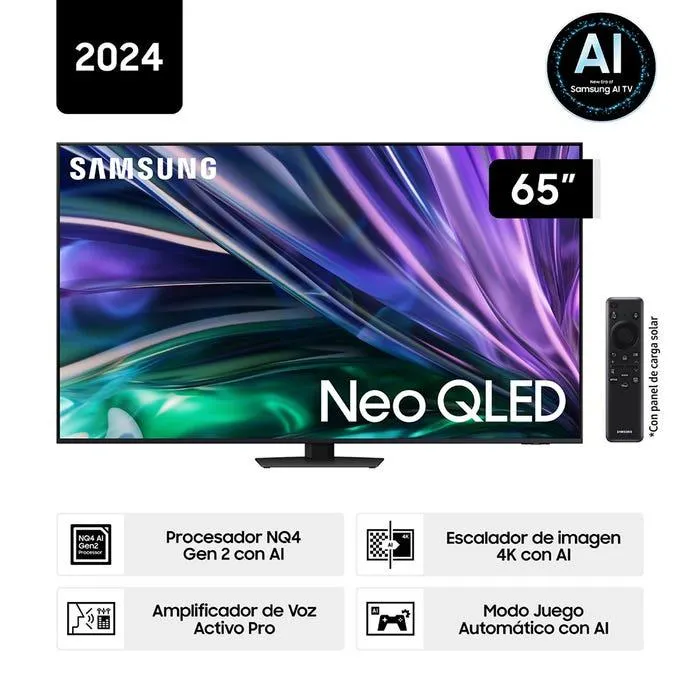 TV Samsung 65'' Neo QLED 4K QN85D Tizen OS Smart TV (2024)