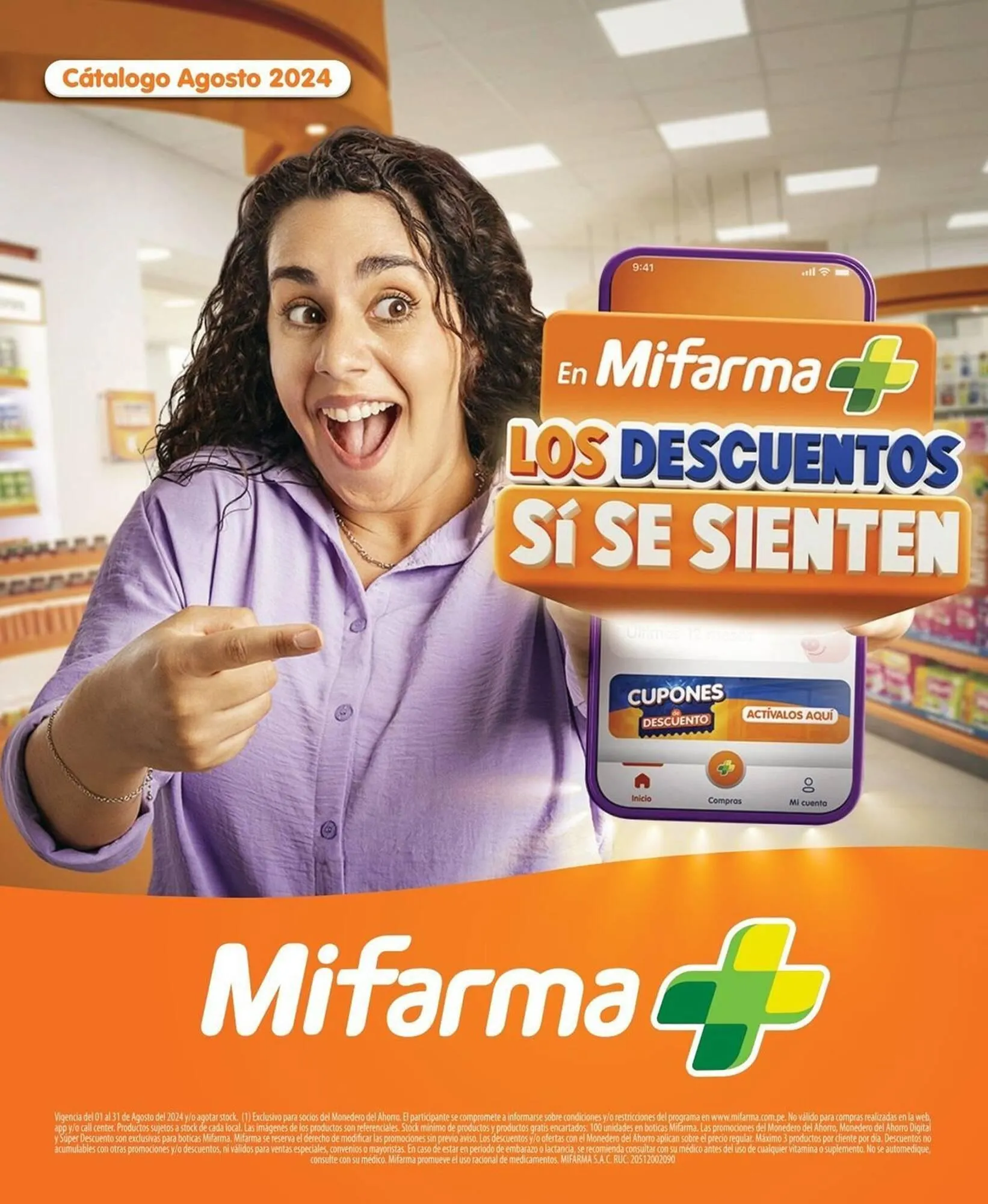 Catalogo de Catálogo Mifarma 2 de agosto al 31 de agosto 2024 - Pag 1