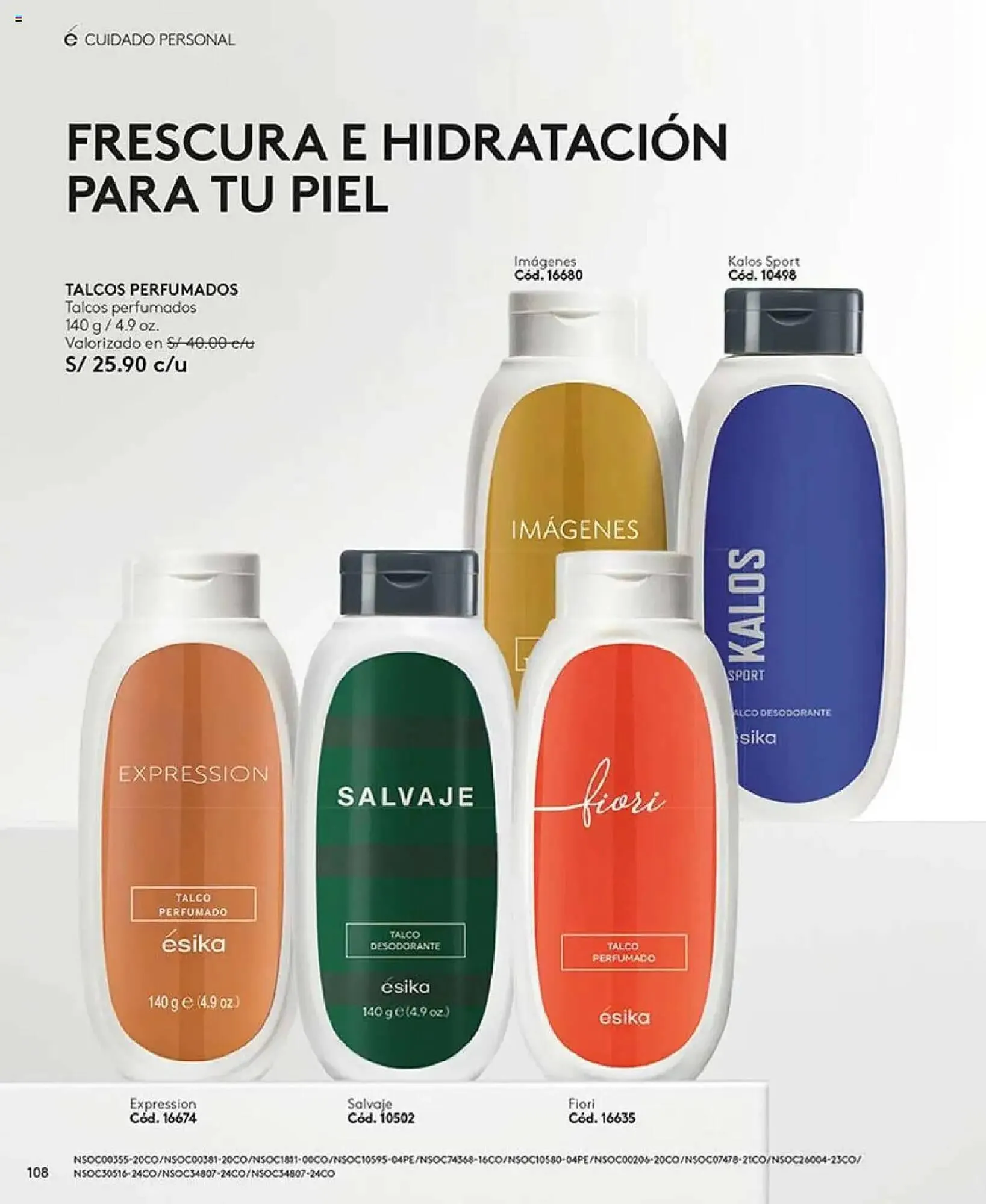 Catalogo de Catálogo Ésika 25 de setiembre al 6 de noviembre 2025 - Pag 120