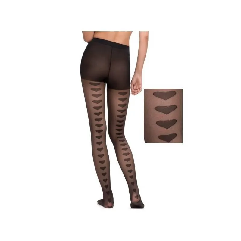 Silver Media Panty Corazones Posterior