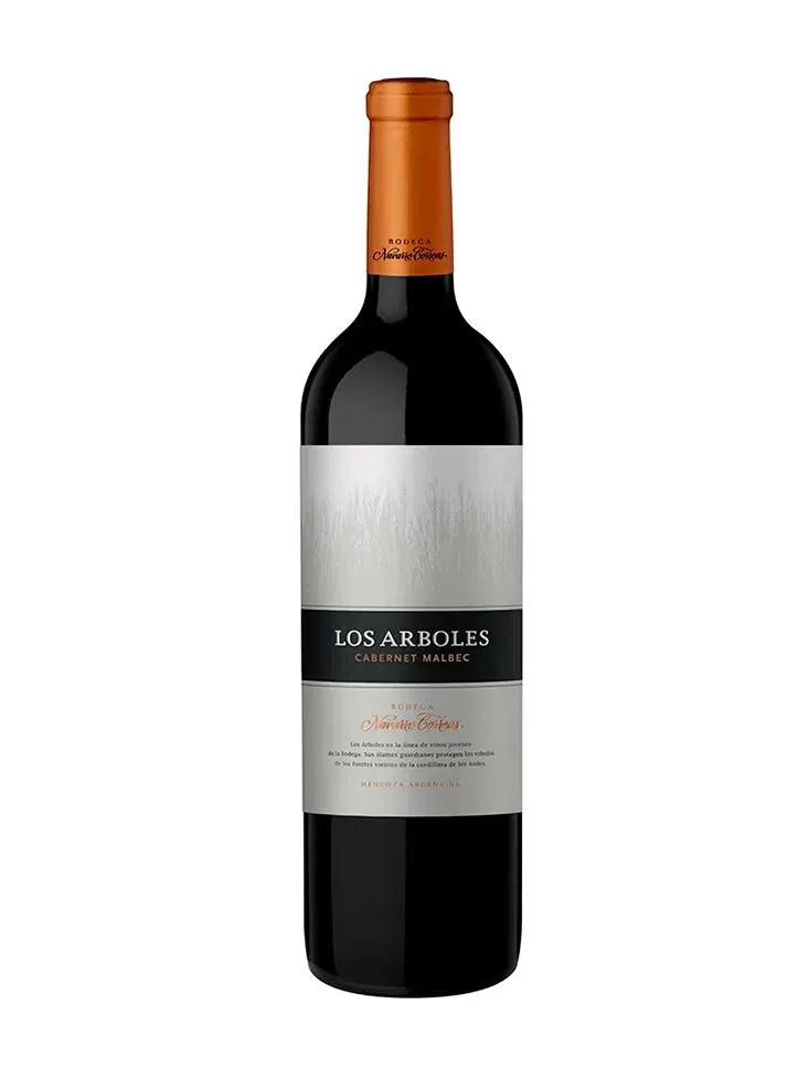 VINO NAVARRO CORREAS LOS ARBOLES CABERNET-MALBEC 750ML