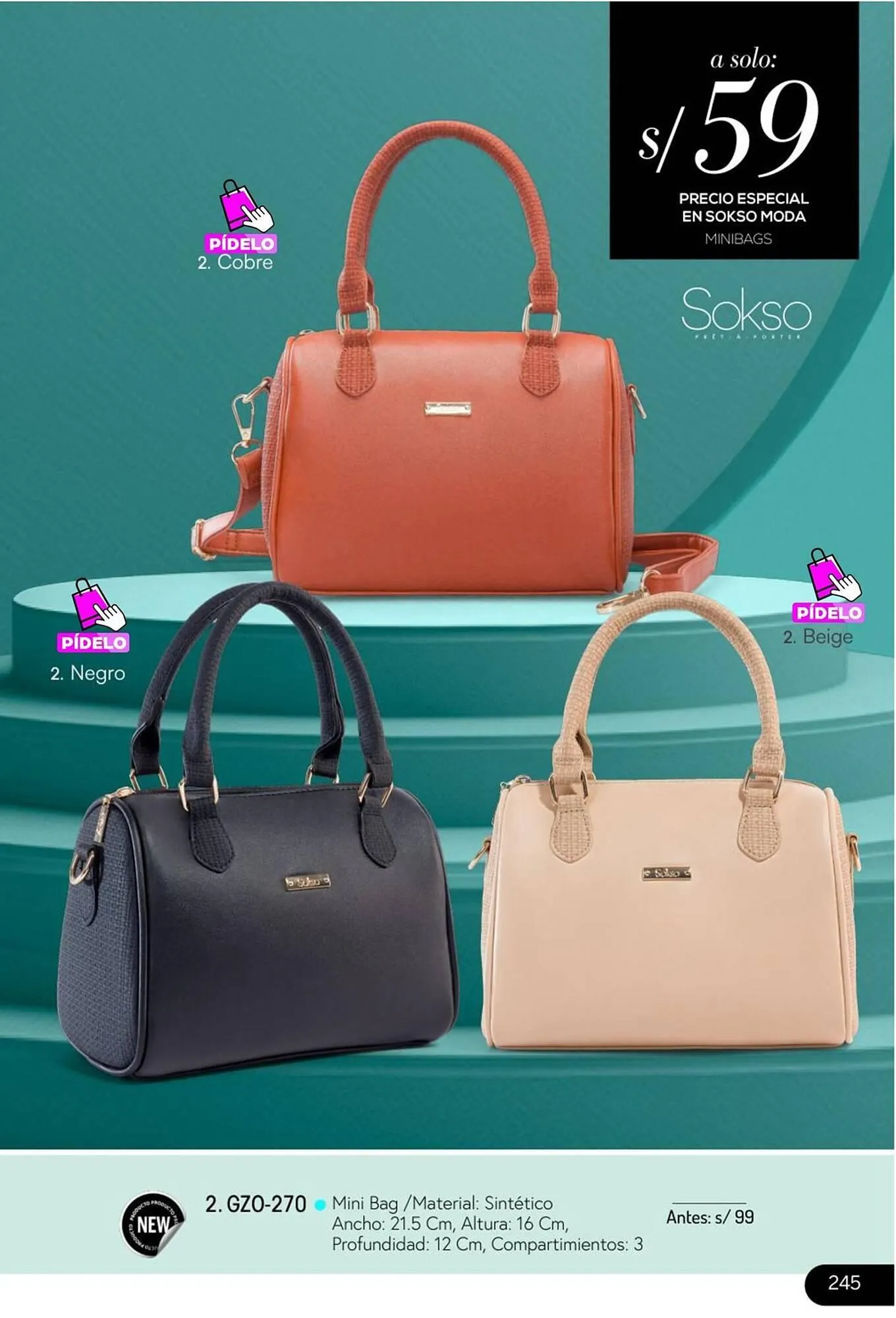 Catalogo de Catálogo Sokso 27 de febrero al 6 de abril 2025 - Pag 245