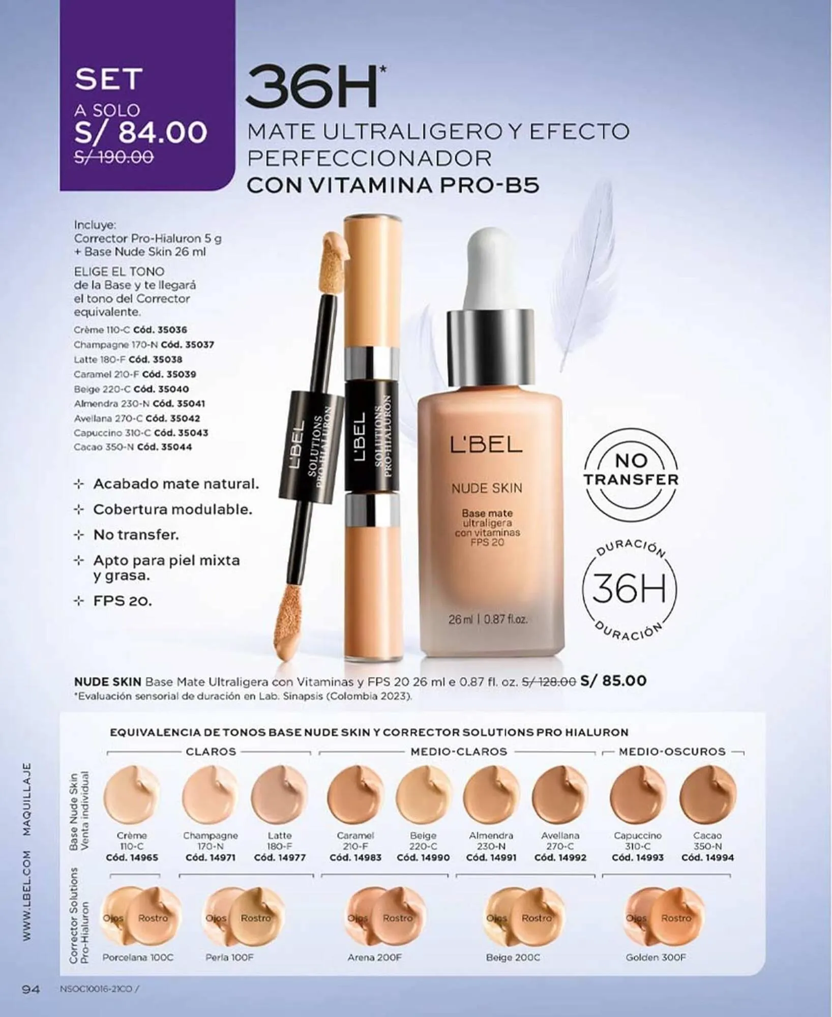 Catalogo de Catálogo L'Bel 31 de julio al 31 de agosto 2024 - Pag 94